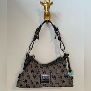 Dooney & Bourke Black vintage monogram purse